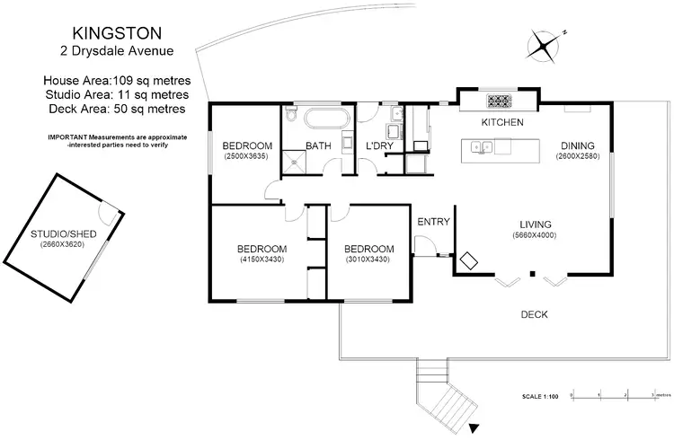 Floorplan of Homely house listing, 2 Drysdale Ave, Kingston TAS 7050