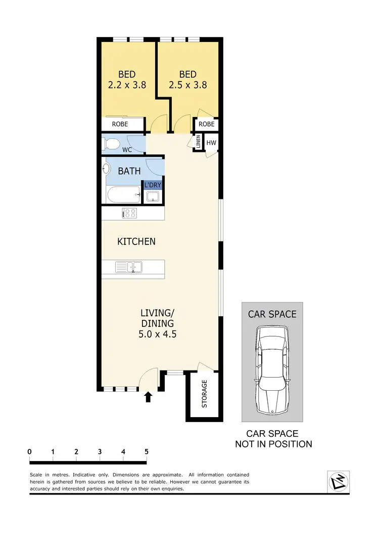 Floorplan of Homely unit listing, 1/169 La Trobe Street, Melbourne VIC 3000