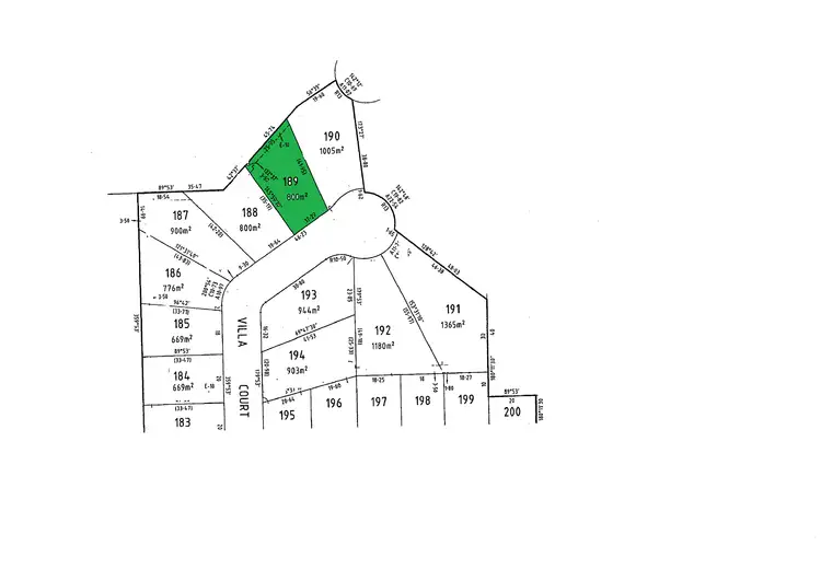 Floorplan of Homely land listing, L189 Villa Court, Cobram VIC 3644