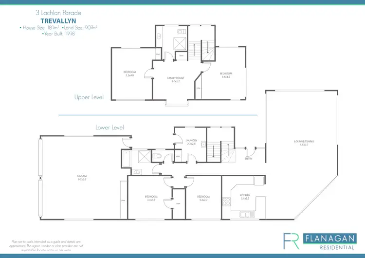 Floorplan of Homely house listing, 3 Lachlan Pde, Trevallyn TAS 7250