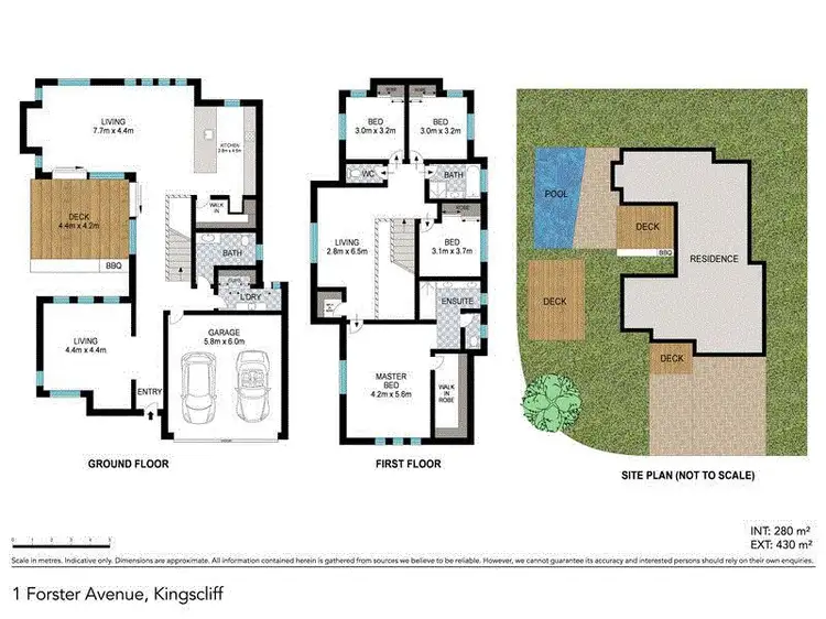 Floorplan of Homely house listing, 1 Forster Avenue, Kingscliff NSW 2487