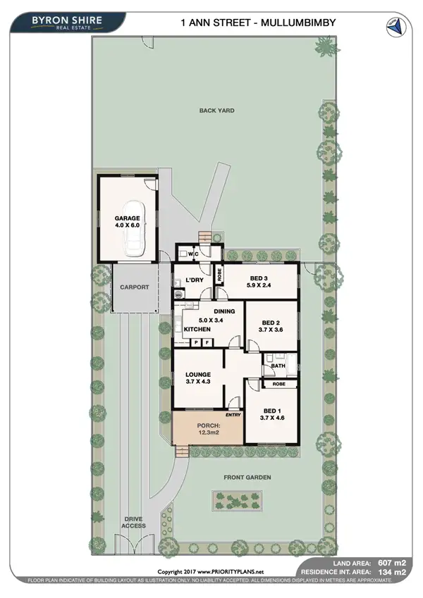 Floorplan of Homely house listing, 1 Ann St, Mullumbimby NSW 2482