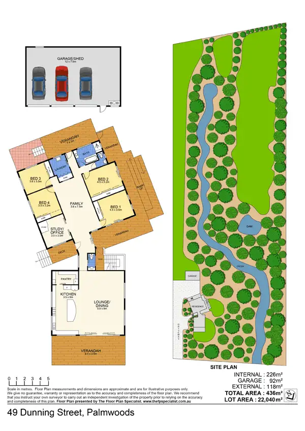 Floorplan of Homely rural property listing, 49 Dunning Street, Palmwoods QLD 4555