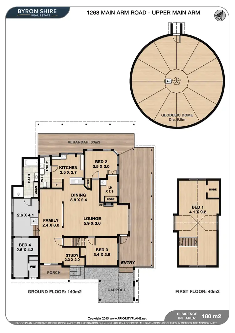 Floorplan of Homely house listing, 1268 Main Arm Road, Upper Main Arm NSW 2482