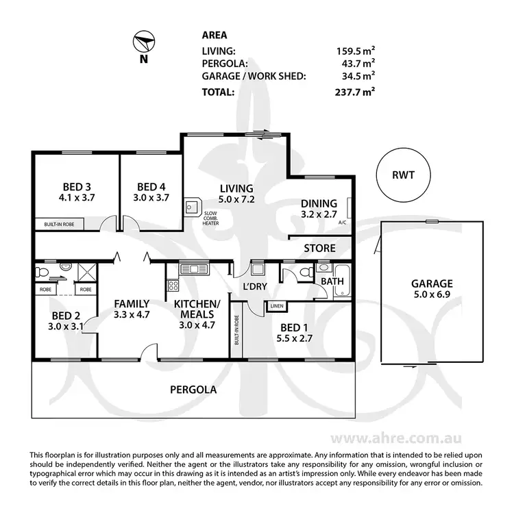 Floorplan of Homely house listing, 55 Jury Road, Brukunga SA 5252
