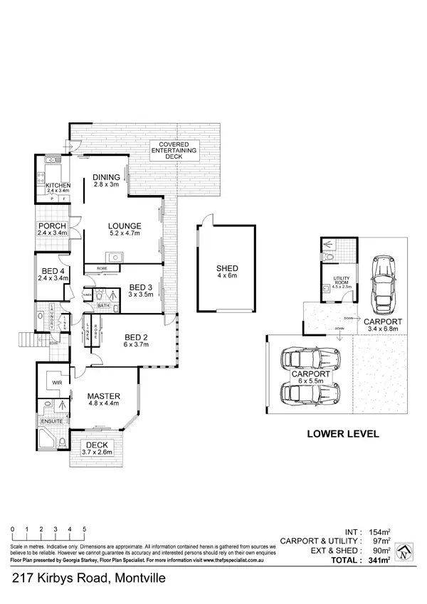 Floorplan of Homely rural property listing, 217 Kirbys Road, Montville QLD 4560