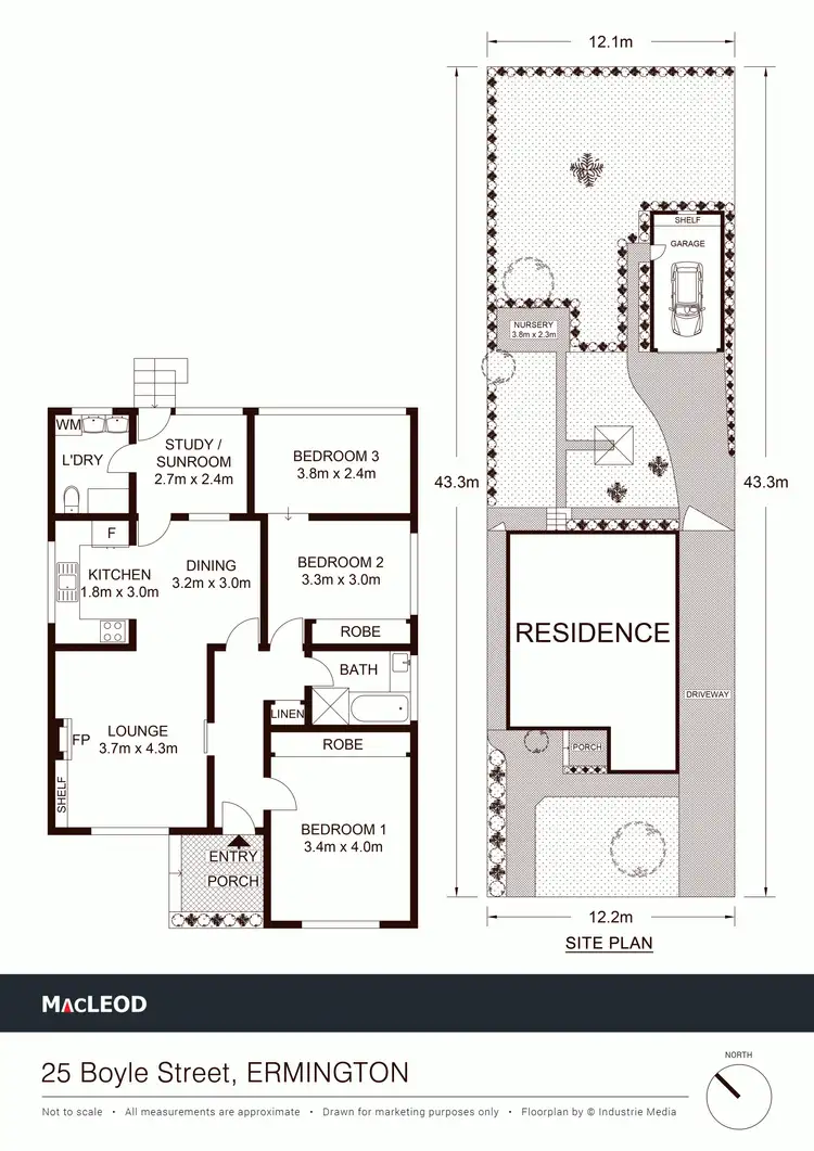 Floorplan of Homely house listing, 25 Boyle Street, Ermington NSW 2115