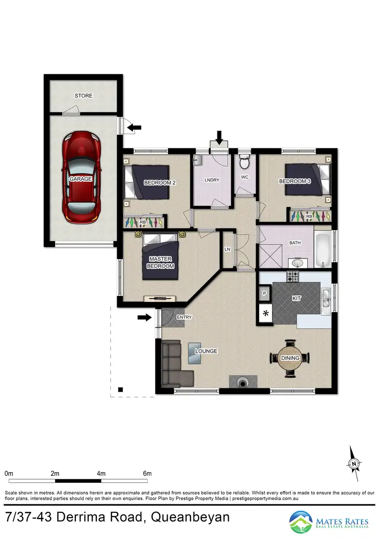 Floorplan of Homely unit listing, 7/37 Derrima Road, Queanbeyan NSW 2620