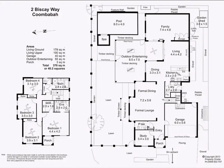 Floorplan of Homely house listing, 2 Biscay Way, Coombabah QLD 4216