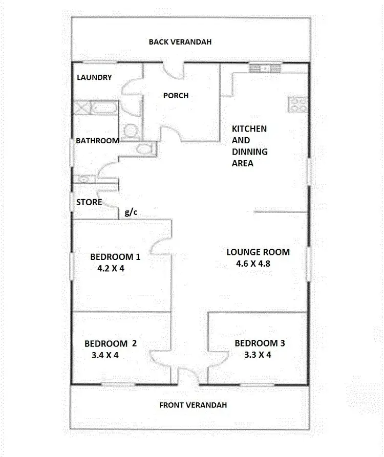 Floorplan of Homely house listing, 2 Adelaide Road, Mount Barker SA 5251