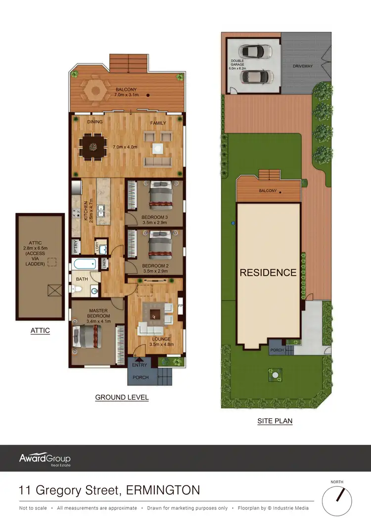 Floorplan of Homely house listing, 11 Gregory Street, Ermington NSW 2115