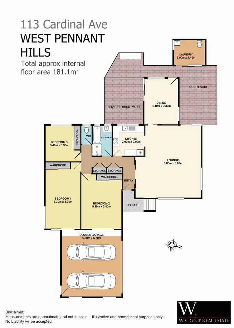 Floorplan of Homely house listing, 113 Cardinal Avenue, West Pennant Hills NSW 2125