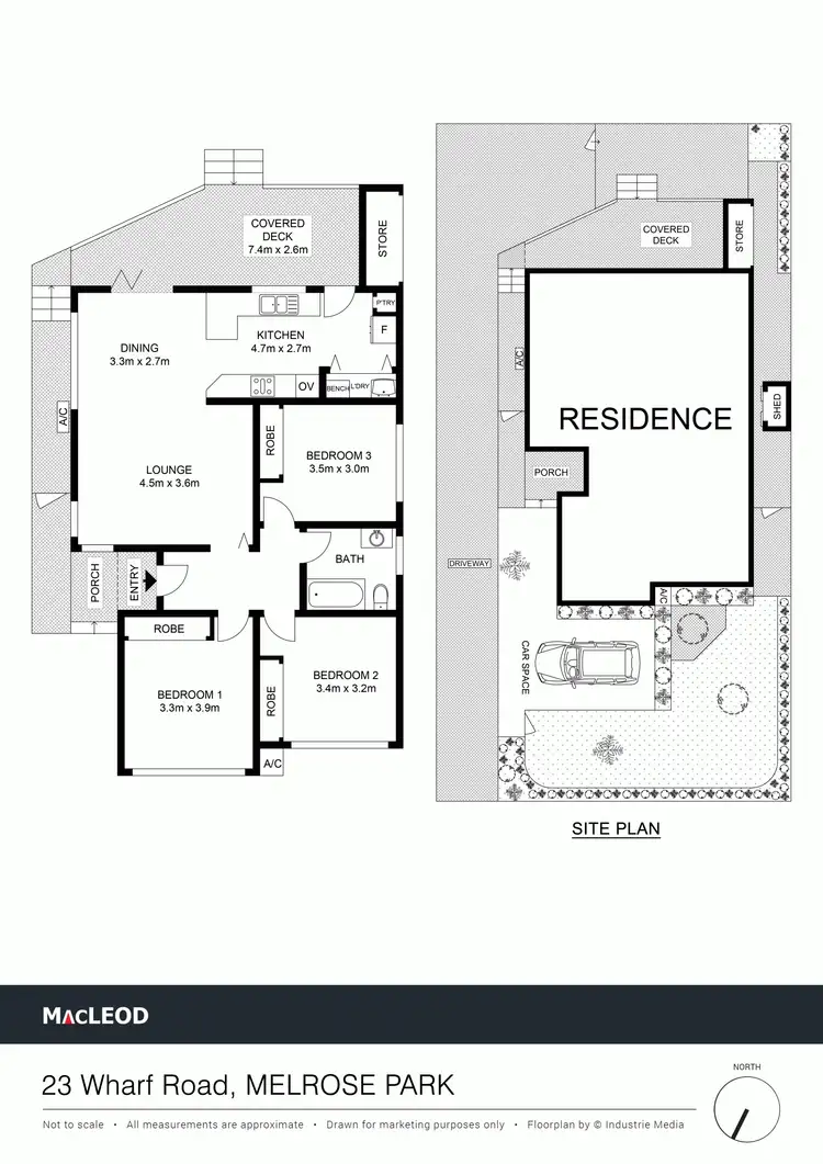 Floorplan of Homely house listing, 23 Wharf Road, Melrose Park NSW 2114