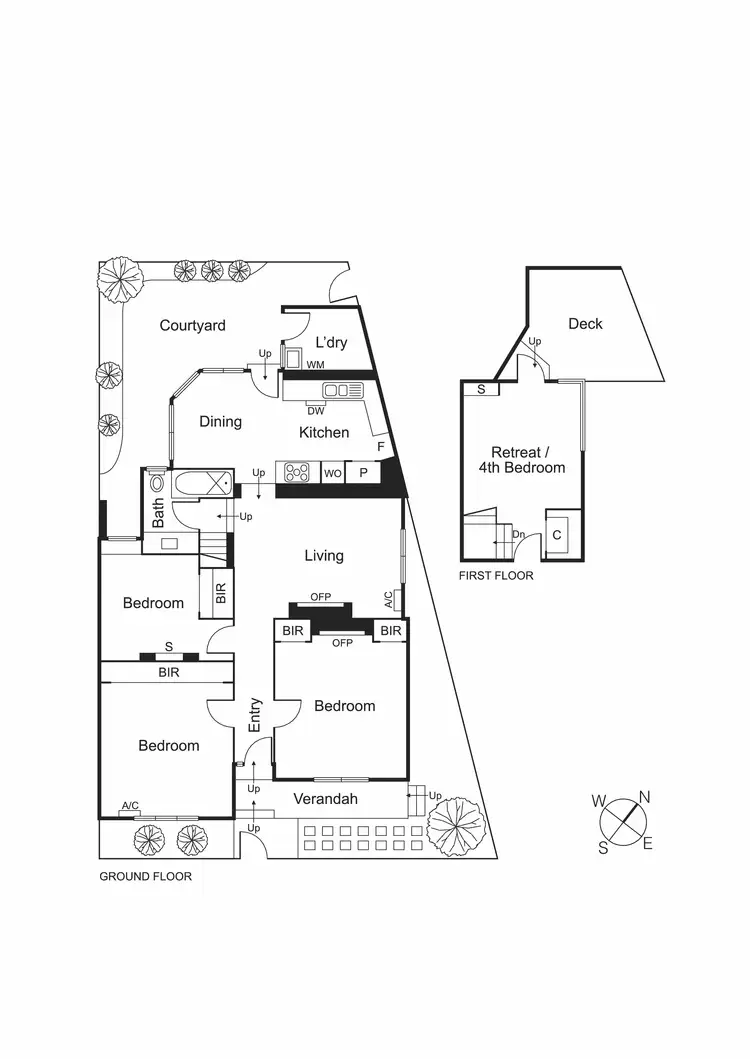 Floorplan of Homely house listing, 351 Princes Street, Port Melbourne VIC 3207