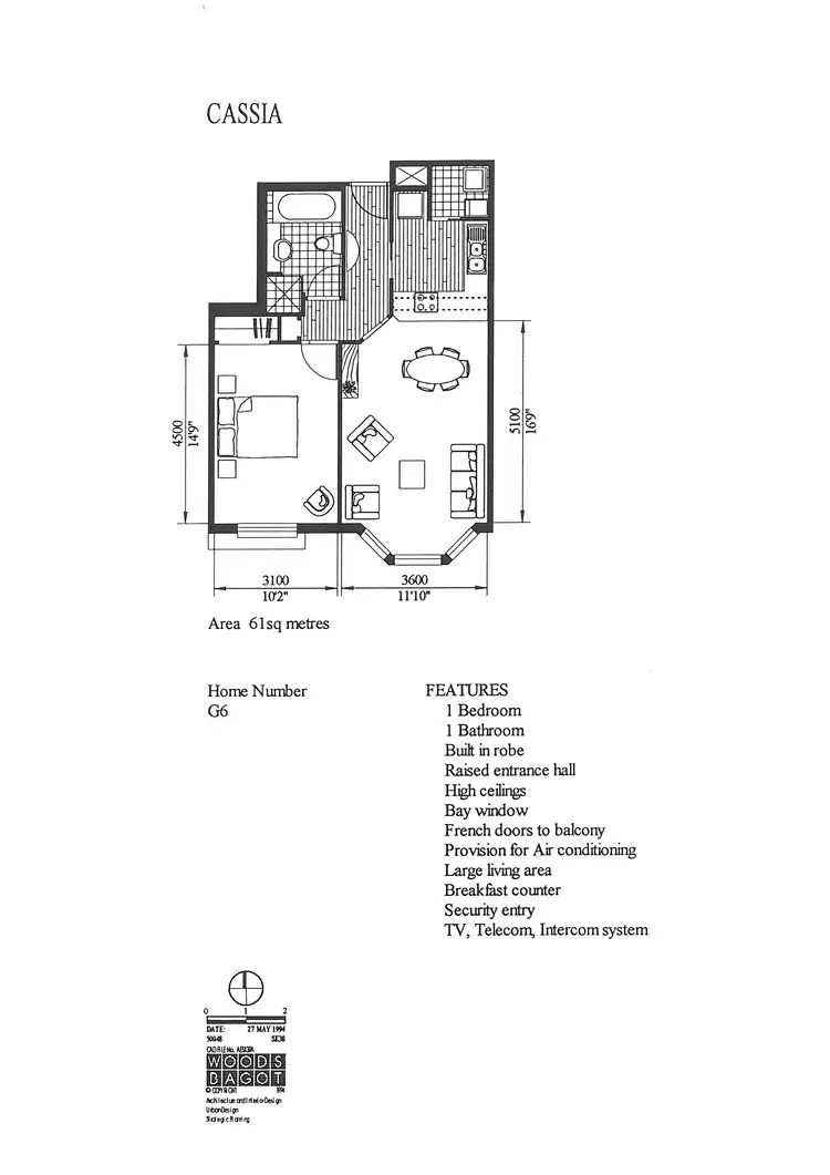 Floorplan of Homely unit listing, 7/11 Charlick Circuit, Adelaide SA 5000
