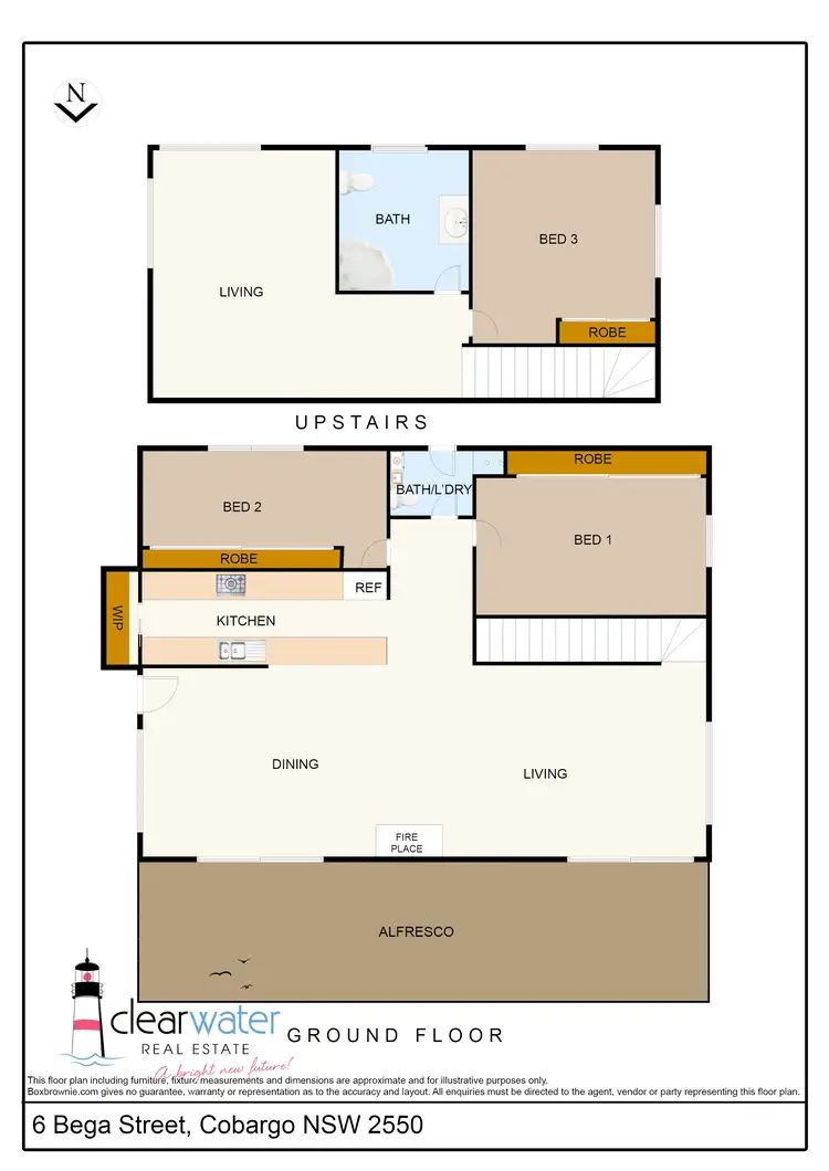 Floorplan of Homely house listing, 6 Bega St, Cobargo NSW 2550