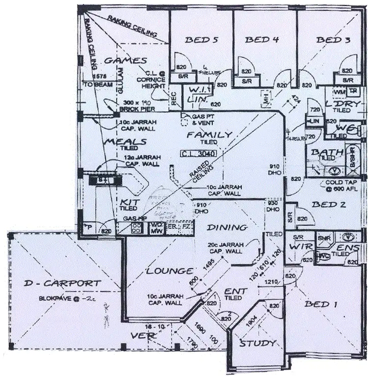 Floorplan of Homely house listing, 60 Bindoon Loop, Huntingdale WA 6110