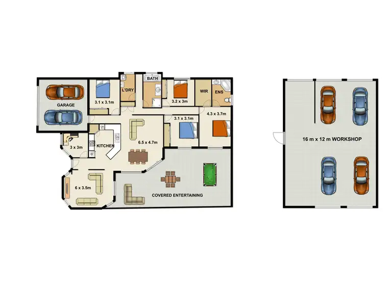 Floorplan of Homely house listing, 23-25 Blue Heeler Drive, New Beith QLD 4124