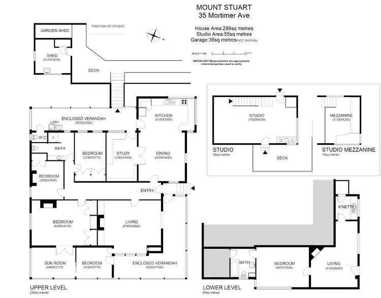 Floorplan of Homely house listing, 35 Mortimer Ave, Mount Stuart TAS 7000