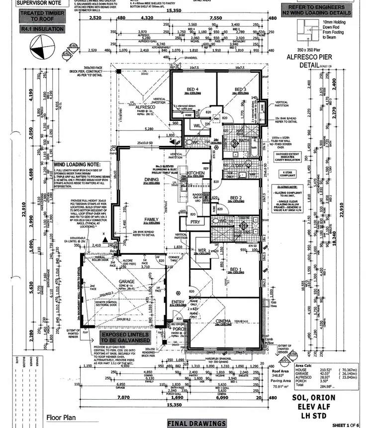 Floorplan of Homely house listing, 12 Battery Road, Baldivis WA 6171