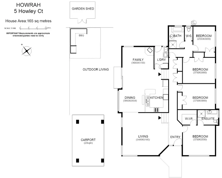 Floorplan of Homely house listing, 5 Howley Ct, Howrah TAS 7018