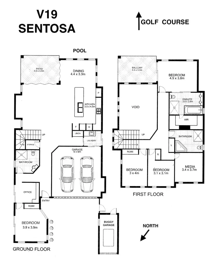 Floorplan of Homely house listing, 19/115 Peregian Springs Dr, Peregian Springs QLD 4573