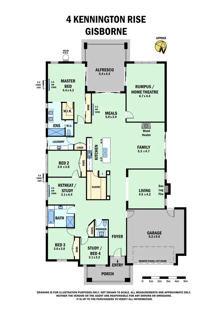 Floorplan of Homely house listing, 4 Kennington Rise, Gisborne VIC 3437