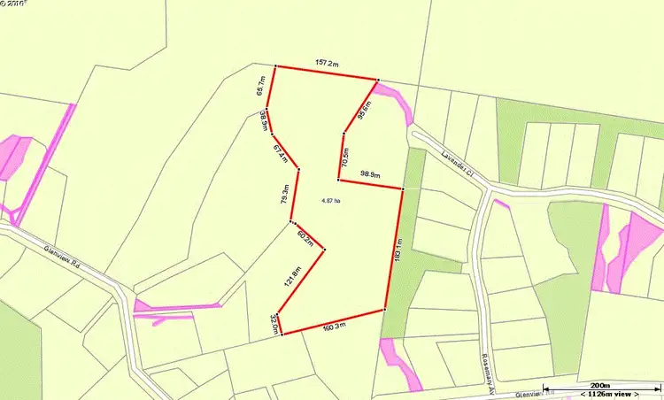 Floorplan of Homely land listing, Lot 3 LAVENDER Close, Glenview QLD 4553