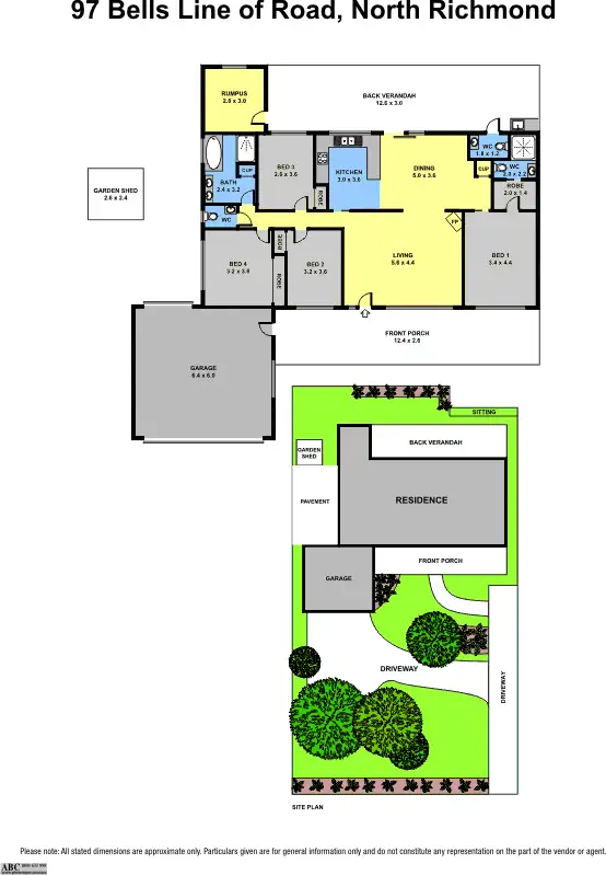 Floorplan of Homely house listing, 97 Bells Line Of Road, North Richmond NSW 2754