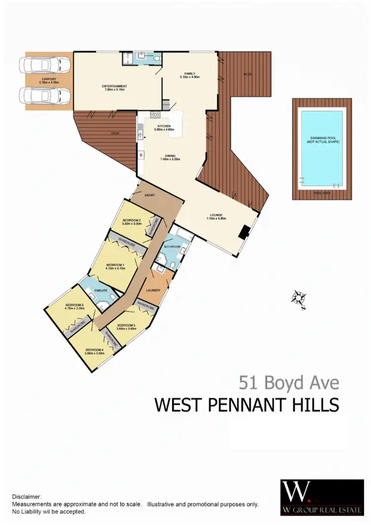 Floorplan of Homely house listing, 51 Boyd Avenue, West Pennant Hills NSW 2125