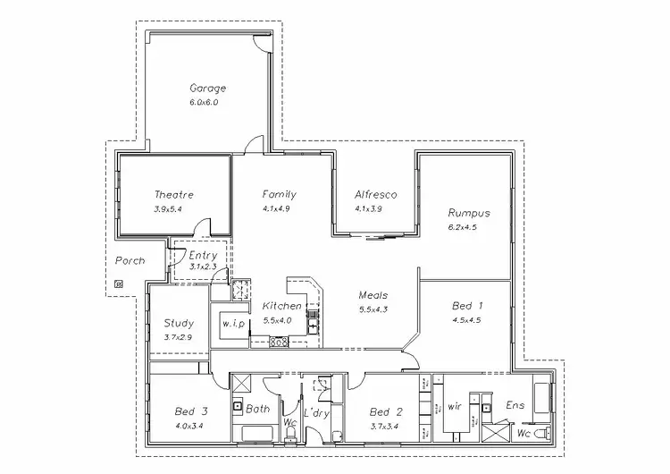 Floorplan of Homely house listing, 2 Butlers Point Drive, Newlands Arm VIC 3875