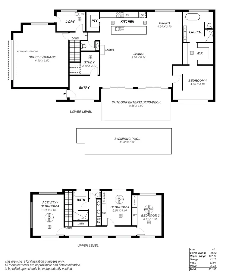 Floorplan of Homely house listing, 50 Allendale Grove, Stonyfell SA 5066