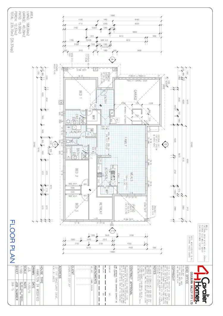 Floorplan of Homely house listing, 101 Sanctuary Drive, Kialla VIC 3631