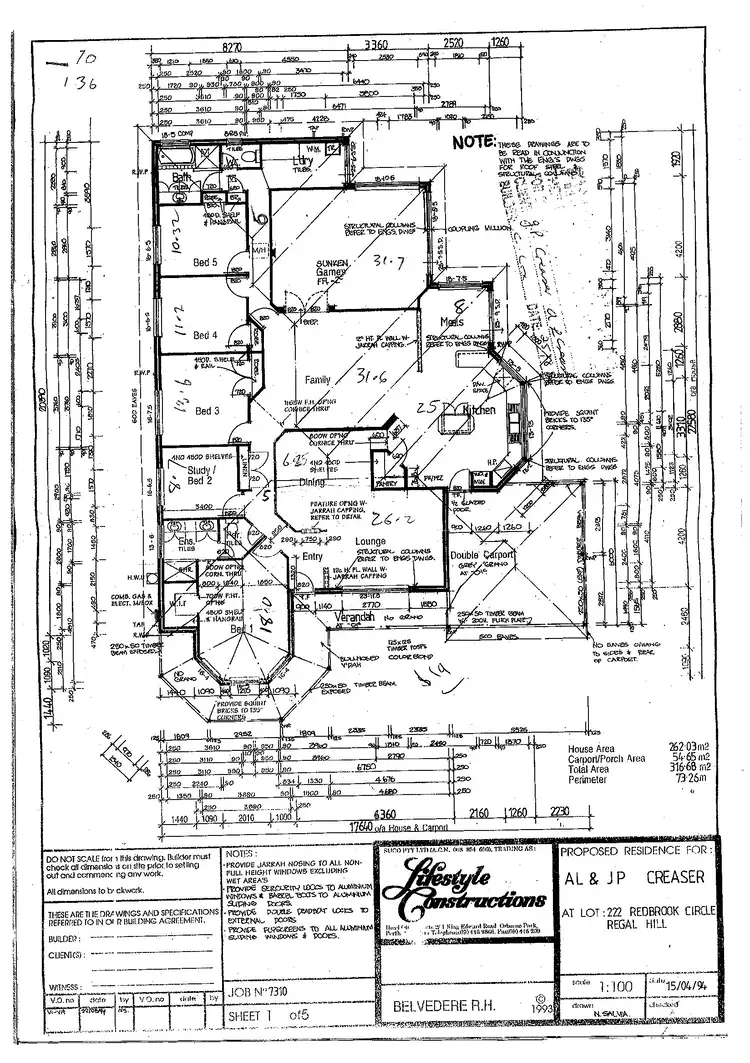 Floorplan of Homely house listing, 209 Red Brook Circle, Morangup WA 6083
