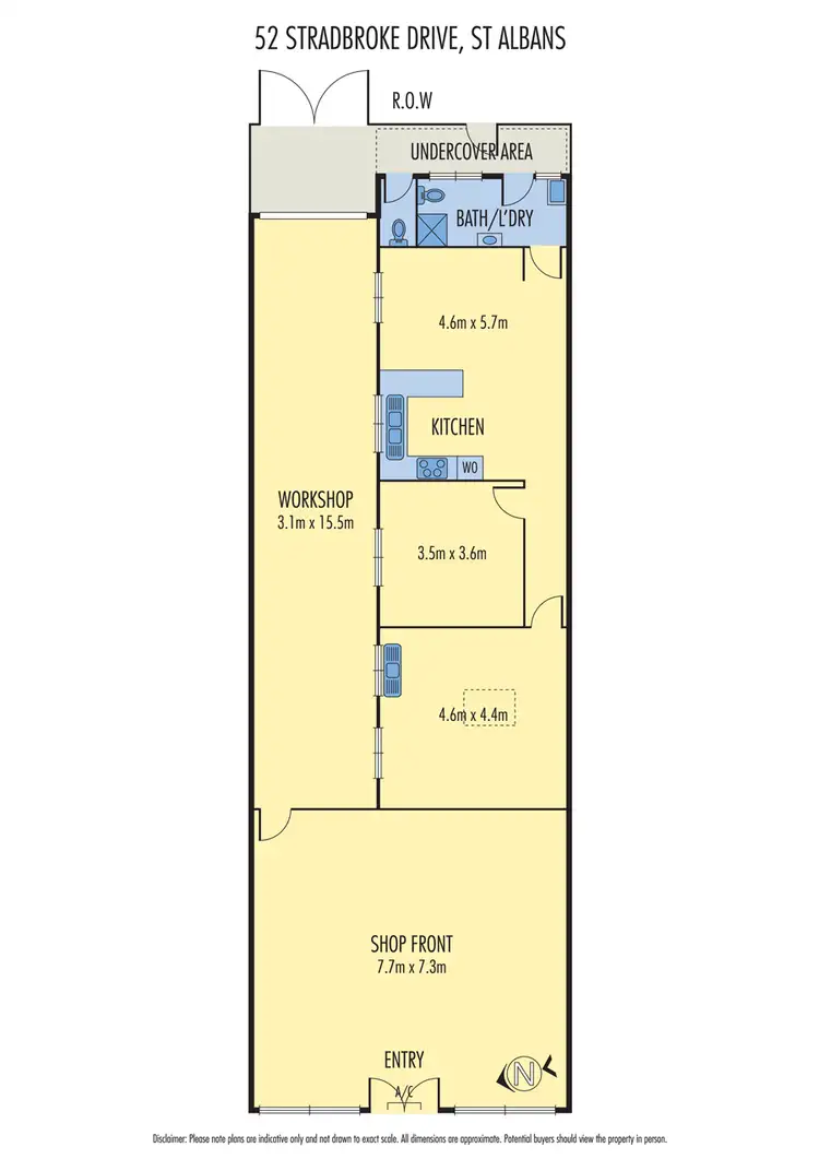 Floorplan of Homely house listing, 52 Stradbroke Drive, St Albans VIC 3021