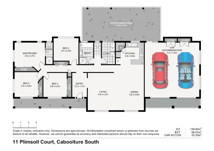 Floorplan of Homely house listing, 11 Plimsoll Street, Caboolture South QLD 4510