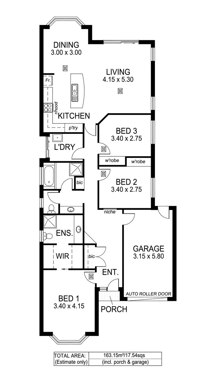 Floorplan of Homely house listing, 1A Lea Street, North Plympton SA 5037