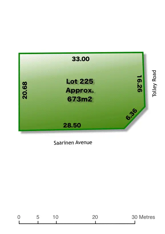 Floorplan of Homely land listing, 78 Tolley Road, St Agnes SA 5097