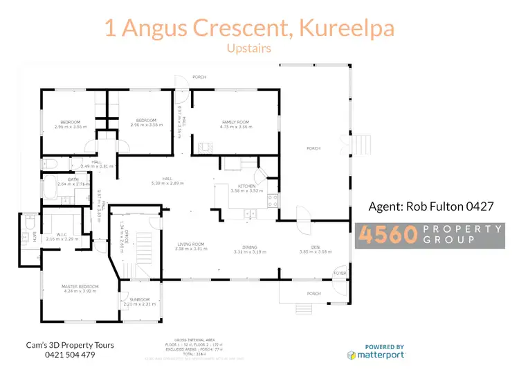 Floorplan of Homely house listing, 1 Angus Cres, Kureelpa QLD 4560