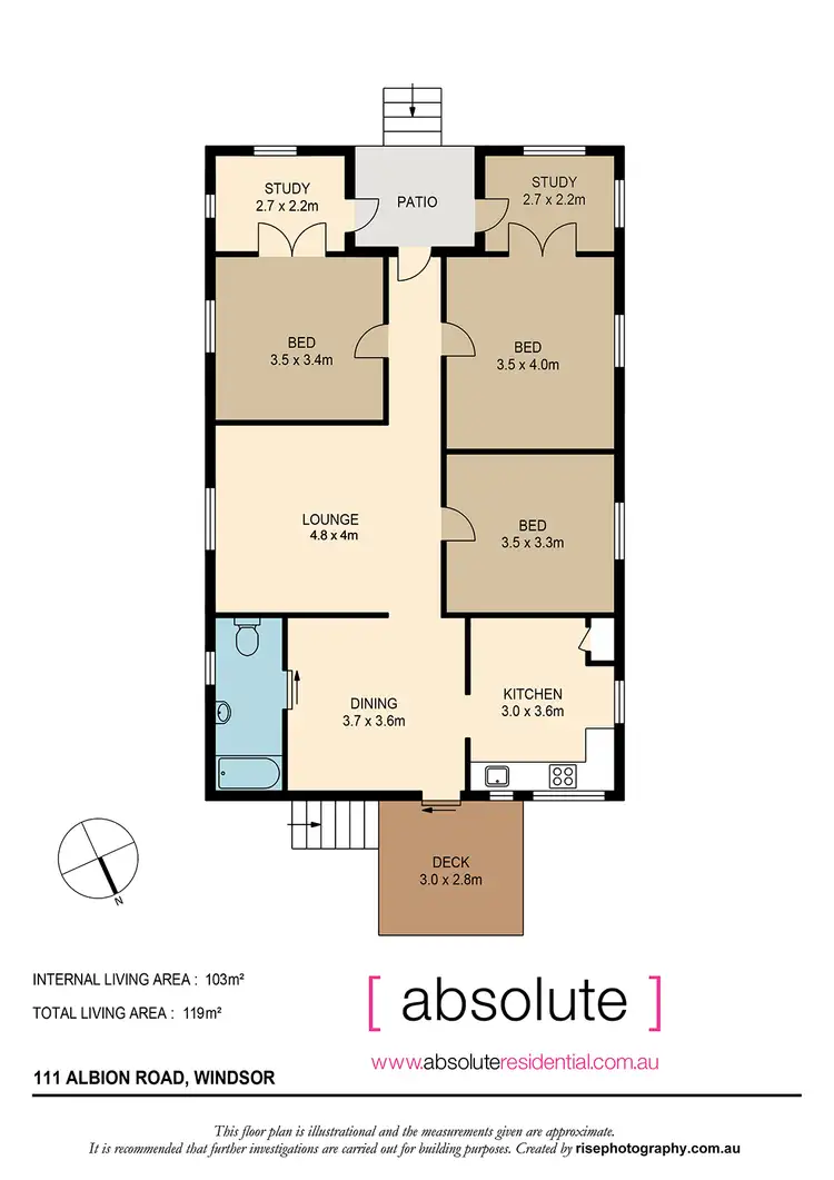 Floorplan of Homely house listing, 109-111 Albion Road, Windsor QLD 4030