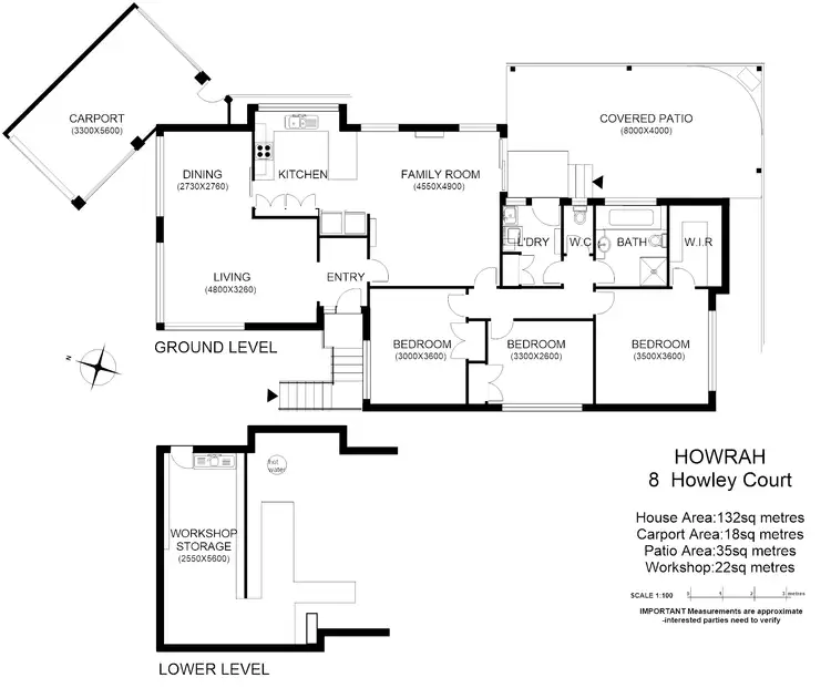 Floorplan of Homely house listing, 8 Howley Ct, Howrah TAS 7018