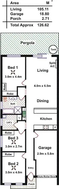 Floorplan of Homely house listing, Address available on request