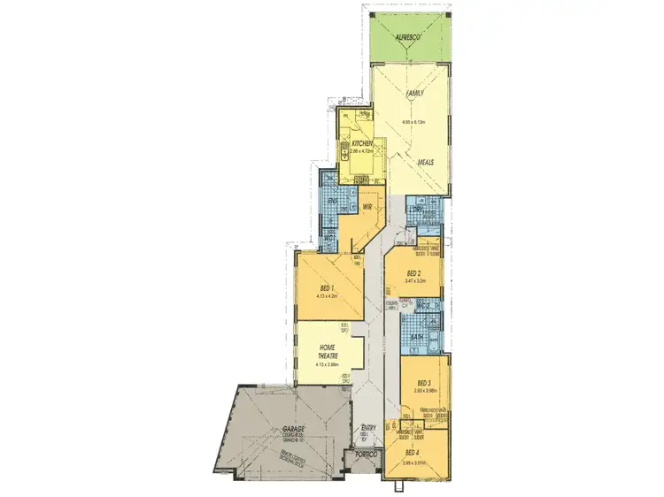Floorplan of Homely house listing, 38 B Wheyland Street, Willagee WA 6156
