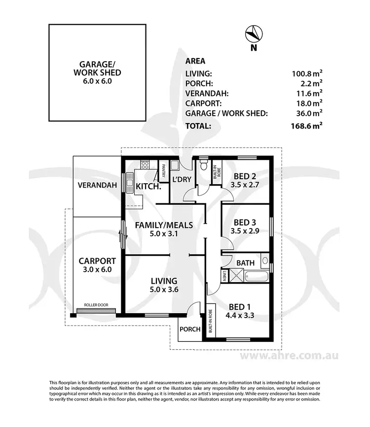 Floorplan of Homely house listing, 25 Ovens Avenue, Murray Bridge SA 5253