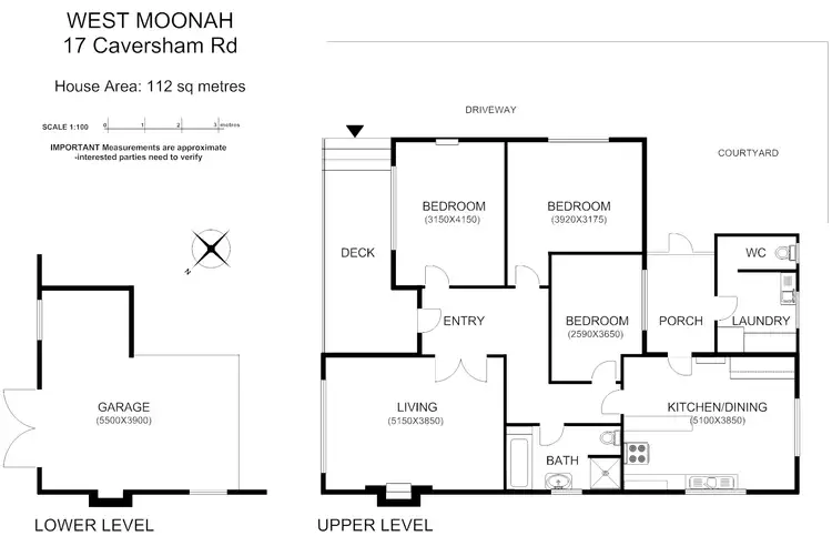 Floorplan of Homely house listing, 17 Caversham Rd, West Moonah TAS 7009