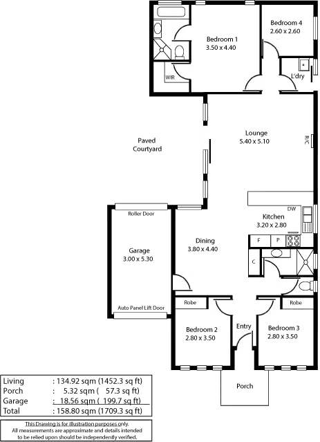 Floorplan of Homely house listing, 5 Jackson Street, Mawson Lakes SA 5095