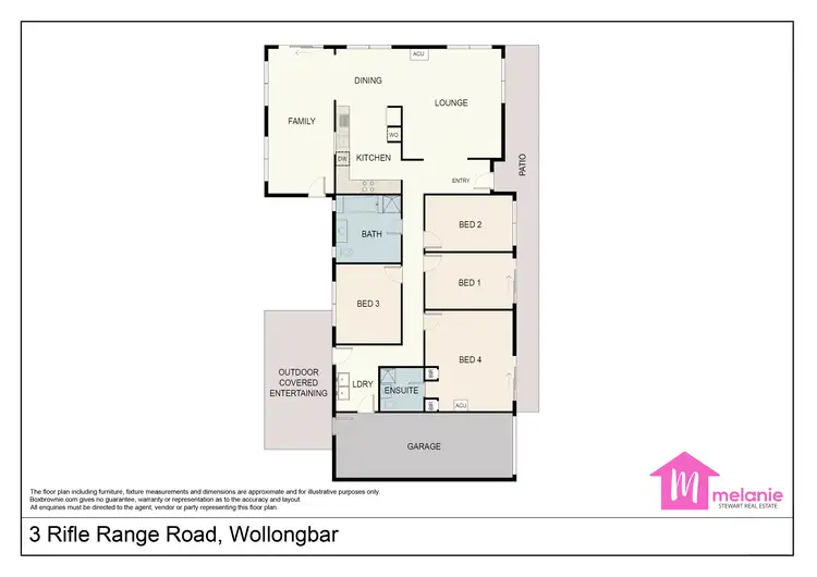 Floorplan of Homely house listing, 3 Rifle Range Rd, Wollongbar NSW 2477