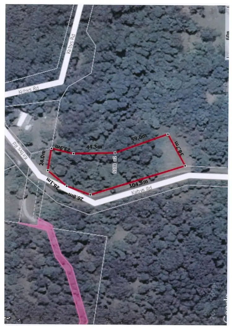 Floorplan of Homely land listing, 145 Kirbys Road, Montville QLD 4560