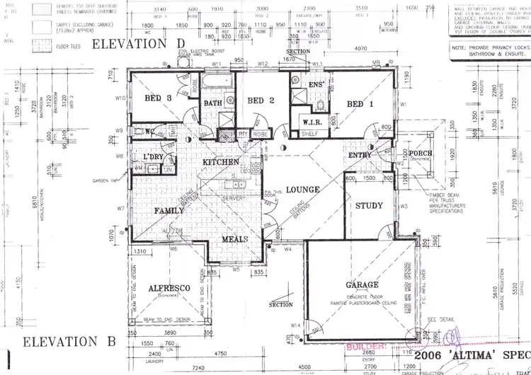 Floorplan of Homely house listing, 27 Tamhaven Drive, Swan Reach VIC 3903