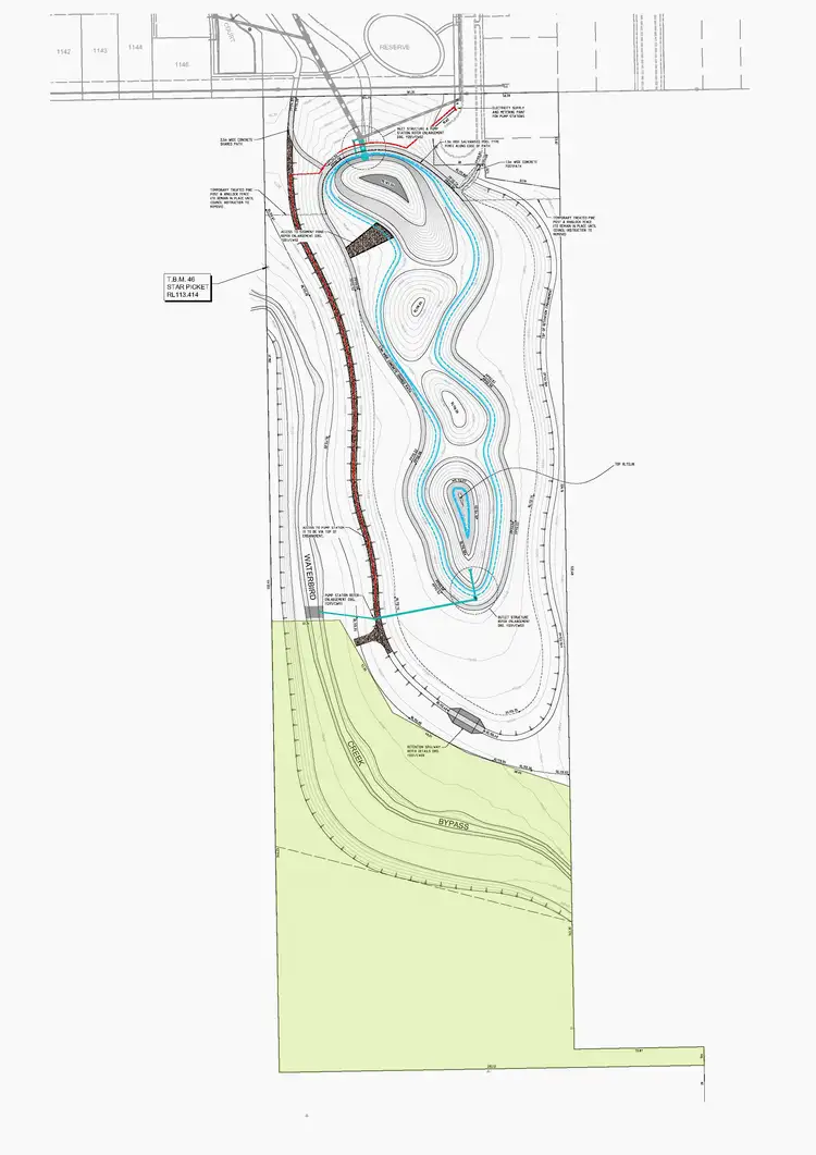 Floorplan of Homely land listing, 2 Waterbird Court, Kialla VIC 3631